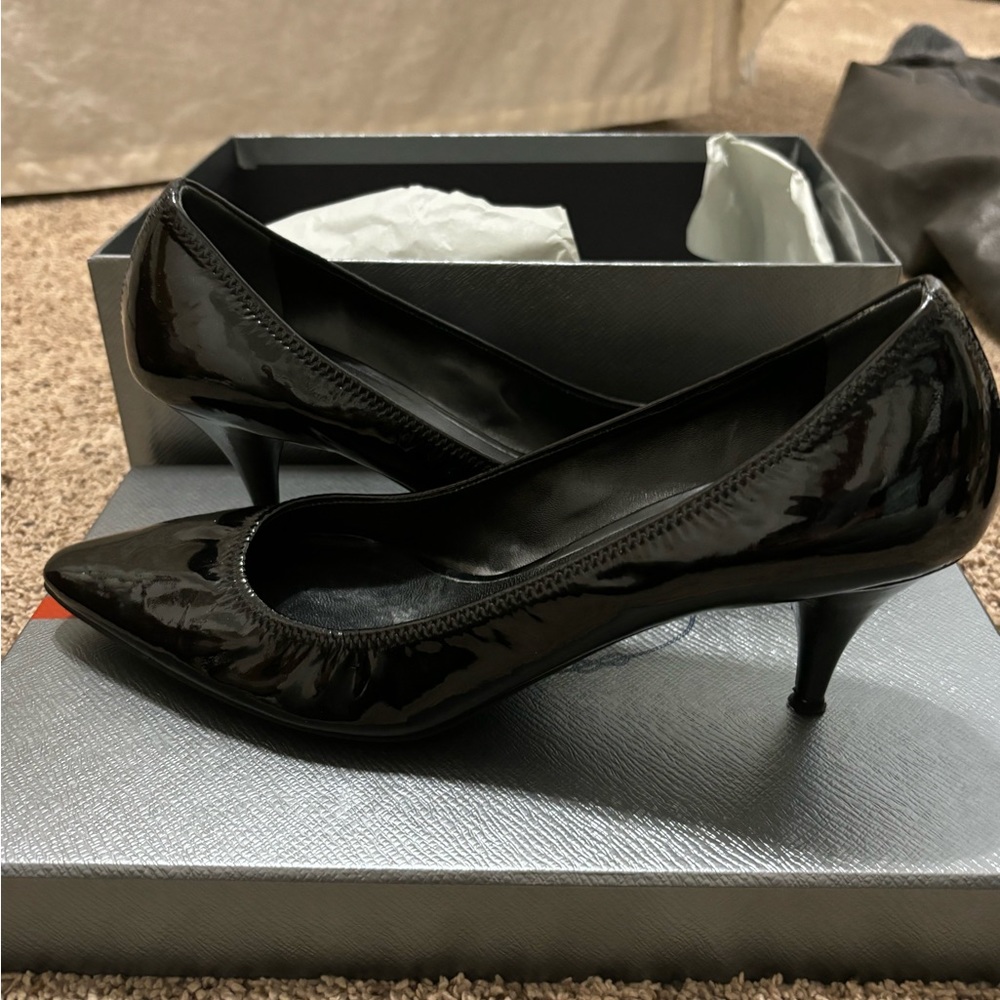 Prada heels!